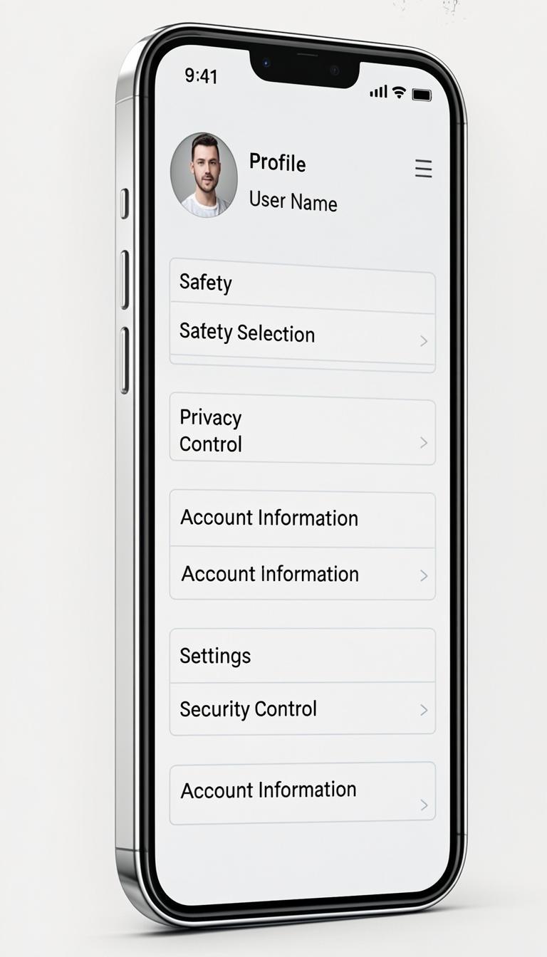 Настройки профиля и безопасности